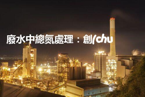 廢水中總氮處理：創(chuàng)新技術(shù)，實現(xiàn)環(huán)境保護(hù)與資源回收！